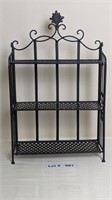 METAL 3 FOLDING SHELF UNIT