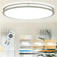 32In LED Ceiling Light  65W  Nickel