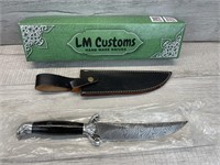 LOUIS MARTIN CUSTOM KNIFE EAGLE W SHEATH