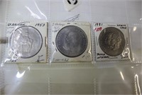 6 Misc International Coins