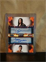TNA Wrestling Double Autograph Card Sabin/Sorensen