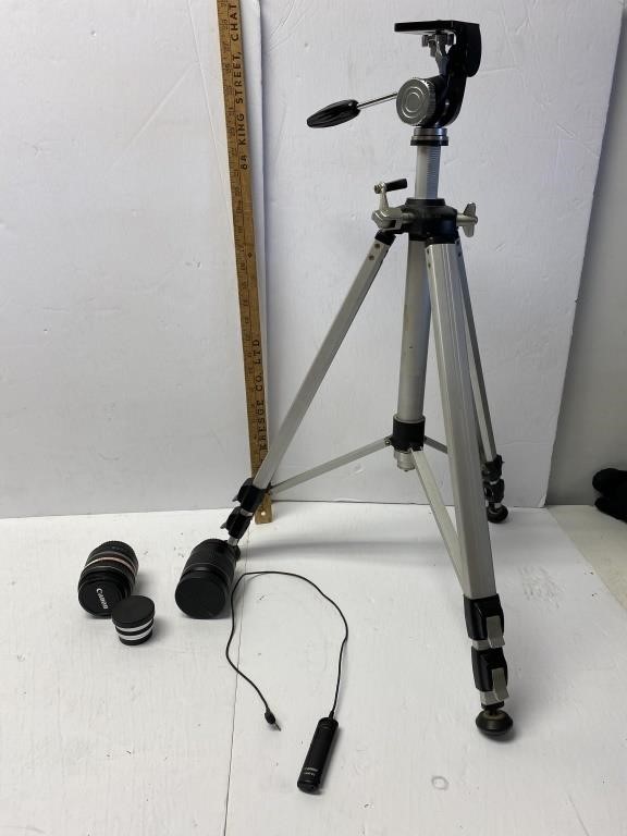 Tripod & miscellaneous camera lens