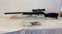 GAMO 1300 FPS AIR RIFLE W/ SCOPE IN ORIGINAL BOX