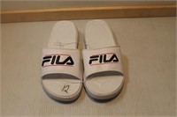 Never used Fila size W9 sandals