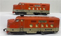 Marx Southern Pacific 6000 train engines