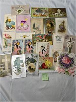 Vintage Easter Cards/Postcards Ephemera