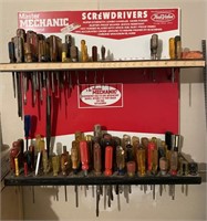 Metal Screwdriver Caddy/Station. Tools included