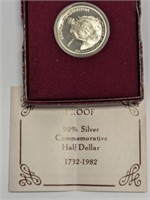 GEORGE WASHINGTON SILVER HALF DOLLAR PROOF