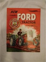 Rare 1953 Ford tractor: Golden jubilee sales book!