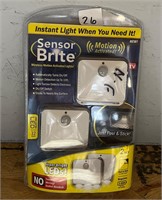 Sensor Brite, Wireless Motion Act. LED Light 2pk