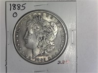 1885-O Morgan Silver Dollar