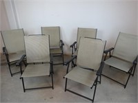 Metal  Folding Patio Chairs - 6