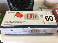 LED EXIT / EMERGENCY LIGHT