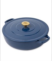 $220 Chuck Hughes Cast Iron 3.9L Braiser