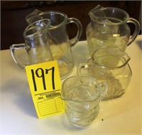 197 vintage pitchers