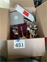 Box lot of silverware