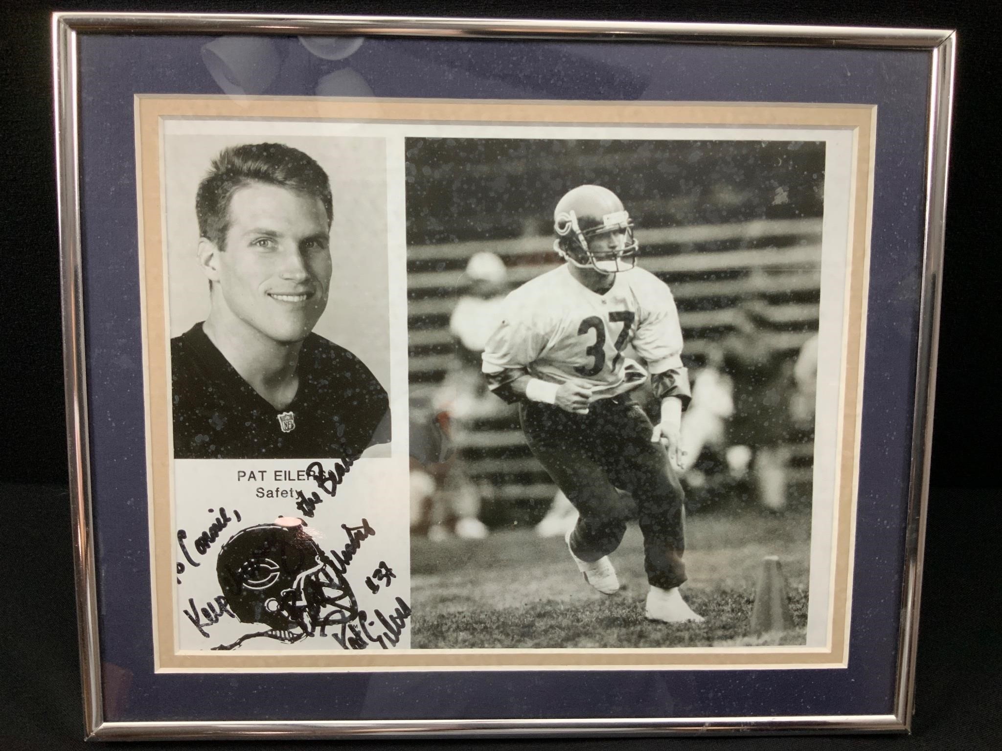 Chicago Bears Pat Eilers Signed Picture