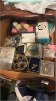 Drawer Lot of Assorted Jewelry