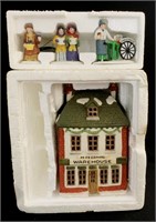 Department 56 village porcelain carolers and Dicke