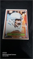 1980 Jay Saldi Cowboys card