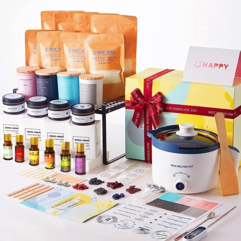 Complete Candle Making Adult Kit with Electric