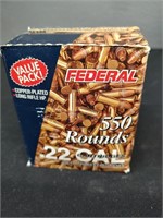 Partial Box of Federal 22 LR HP Ammo