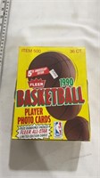 Fleer 1990 basketball cards