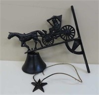 Cast Iron Horse & Carriage Bell