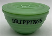 Jadeite Green Drippings Bowl