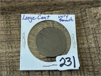 Large Cent, Very Smooth