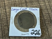 Large Cent w/Hole