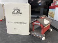 Dept. 56 Heritage village collection "red covered