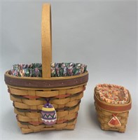 1996 Large Easter & Candy Corn Baskets -