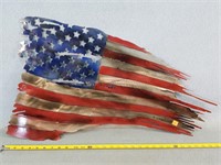 USA Metal Cutout Artistic Flag - 29" Long