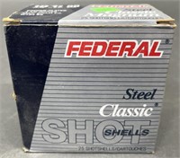 25 rnds Federal Steel 10ga Mag Shotshells