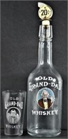 Enamel Label Bottle, Old Grand-Dad Whiskey