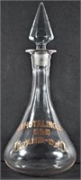 Enamel Label Decanter, Old Grand-Dad Whiskey
