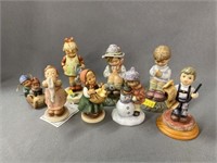 (8) Goebel Figurines