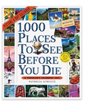 1,000 Places to See Before You Die calendar 2021