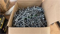 Misc box of nails and screws