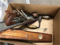 WOOD PLANE, WOOD LEVEL, SPEED WRENCH, SAW