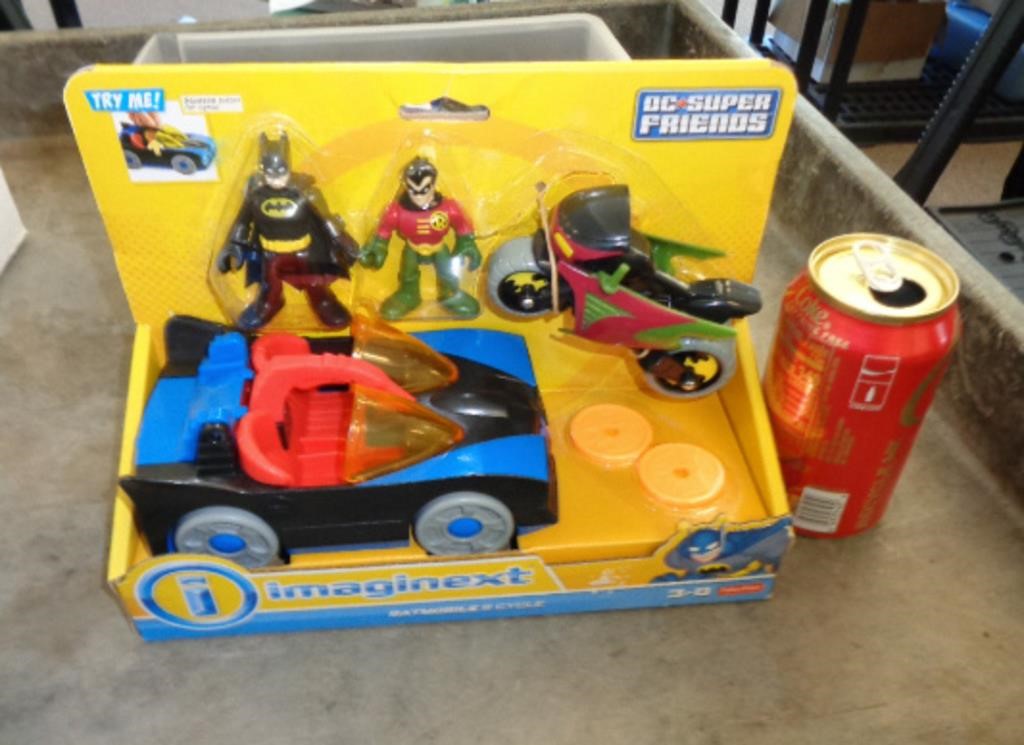 2014 IMAGINEXT BATMAN & ROBIN SET