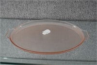 Jeannette Pink Depression Glass Oval Platter