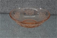 Federal Pink Depression Glass Bowl