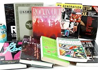 10 livres de musique ROCK et +