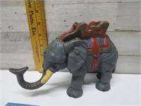 CAST IRON ELEPHANT BANK