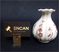 Rare ZSOLNOY Hungary Handpainted Vase