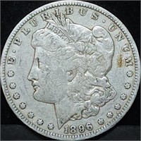 1896-O Morgan Silver Dollar