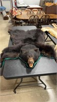 FULL BODY BLACK BEAR RUG