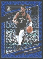 Shiny Parallel Malik Beasley Minnesota Timberwolve